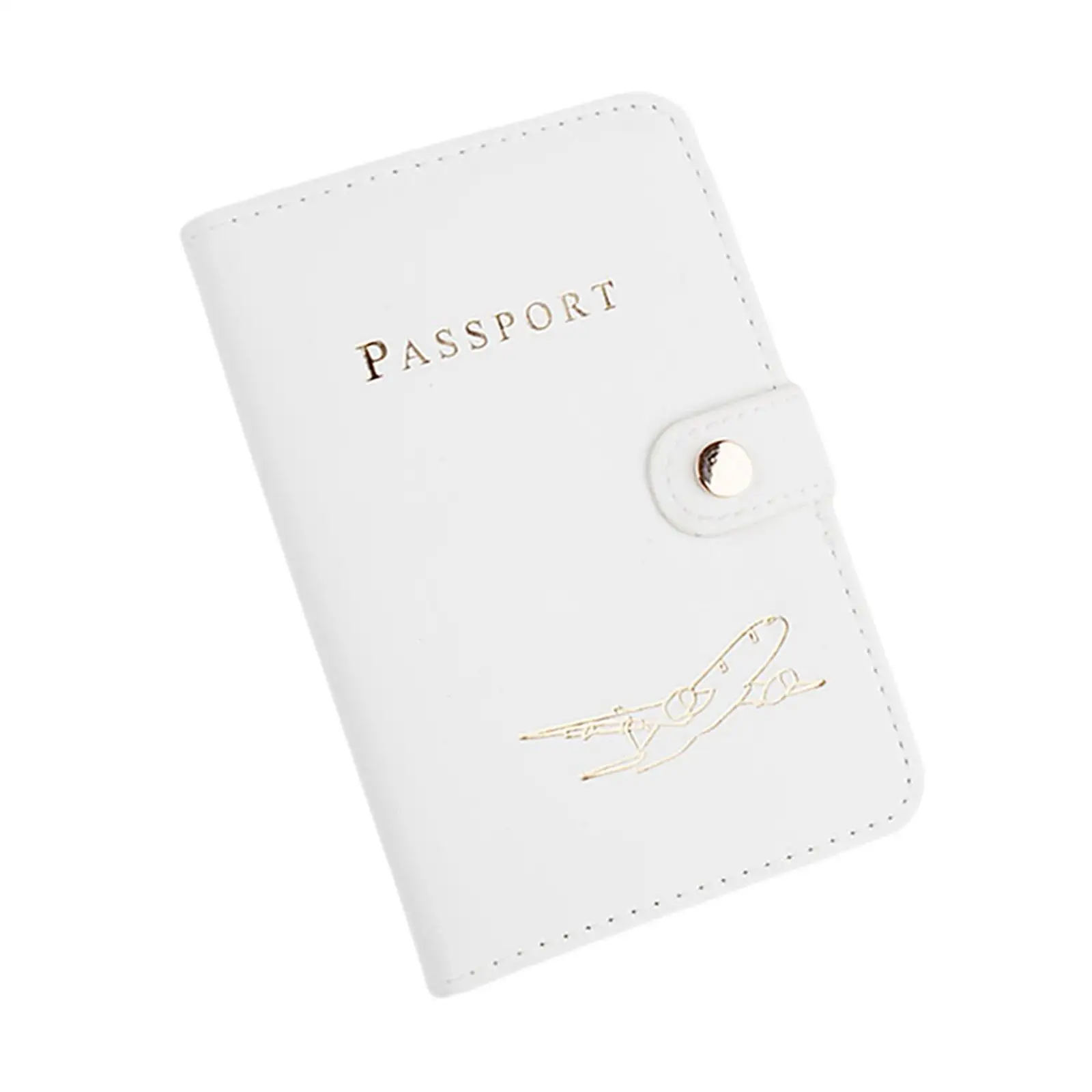 Passport Cover Holder Card Protector Fashionable Good Quality 14.5x10x1cm Travel Gift PU Leather Card Holder for Family Vacation