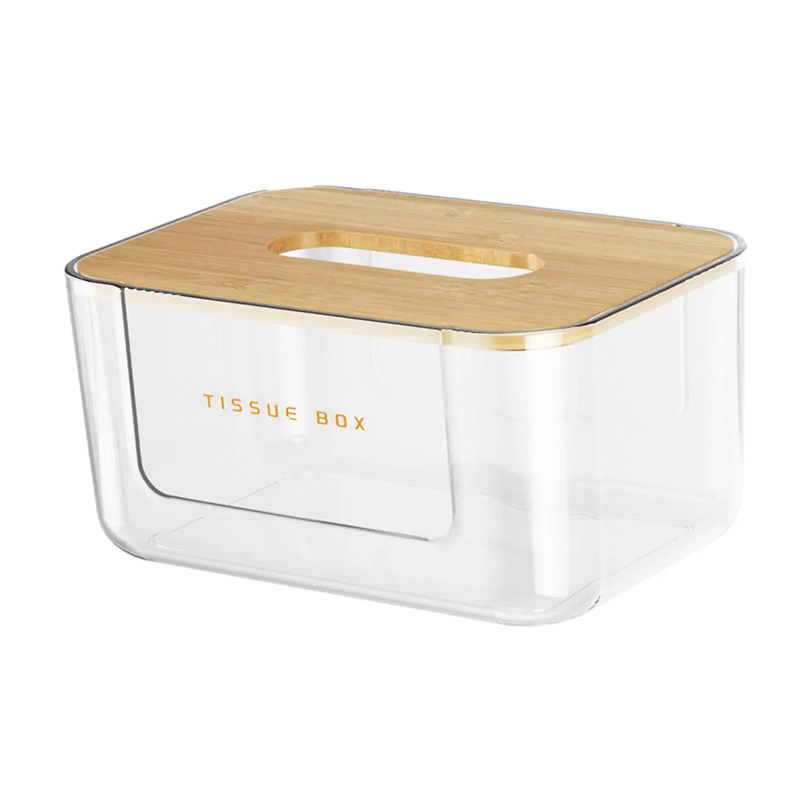 Tissue Box Cover Napkin Dispenser Facial Tissue Holder Case Dispenser for Office Night Stand Kitchen Bathroom Living Room