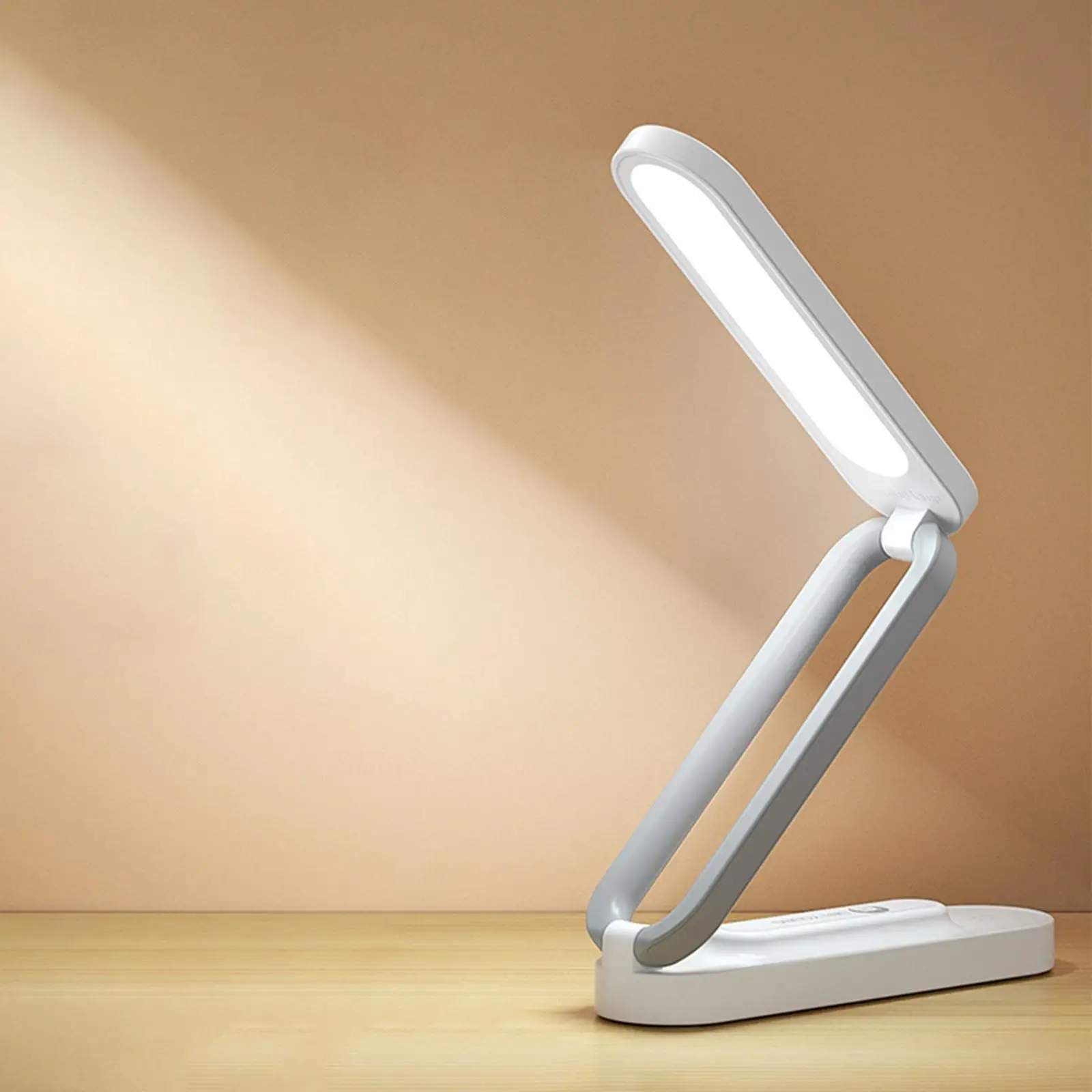 Rechargeable Table Light Eye Caring 3 Lighting Modes LED Folded Desk Lamp Night Light for Home Working Bedroom Children Student