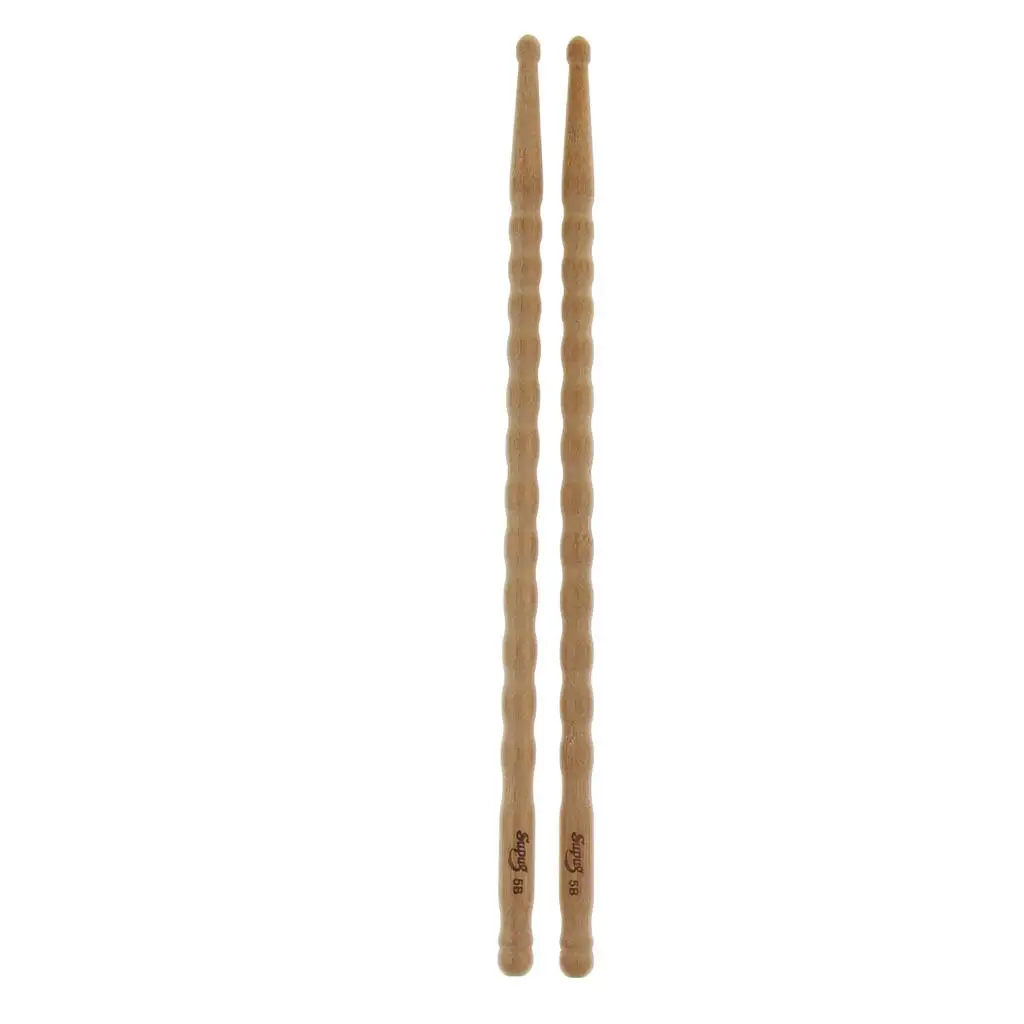 Bamboo Mallets Rods Sticks Drum Kit Mallets Percussion Parts for Drummer