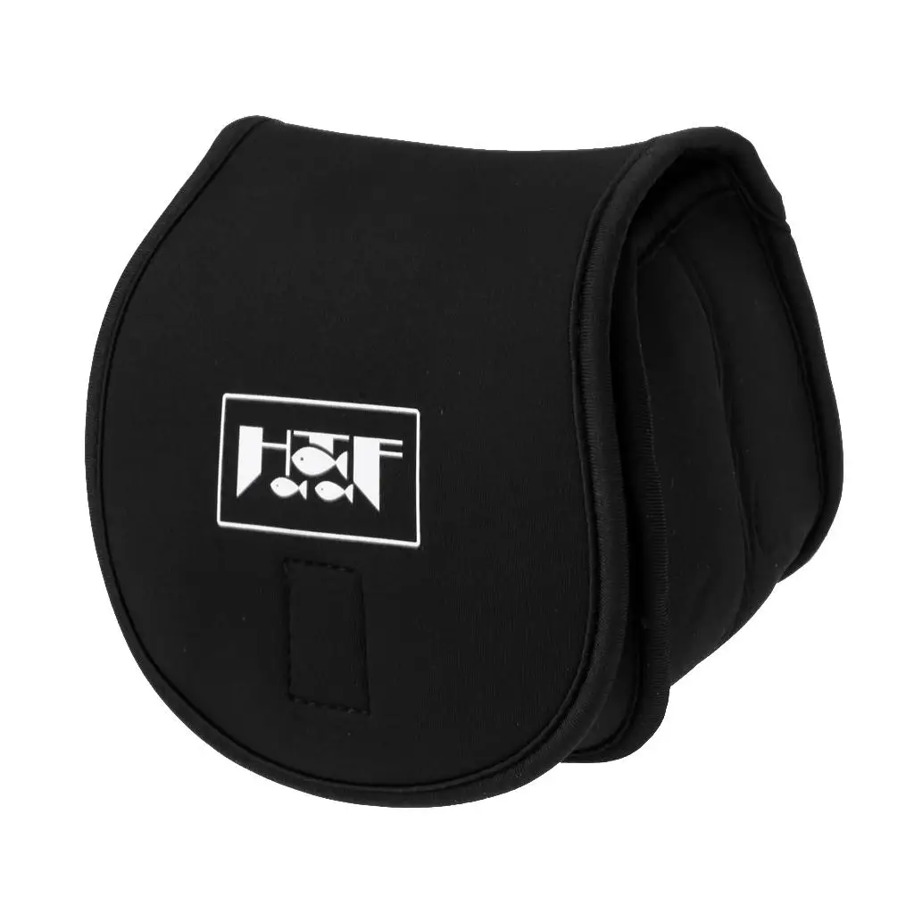 Travel Fishing Reel Bag Reel Cover Storage Protective Pouch Black