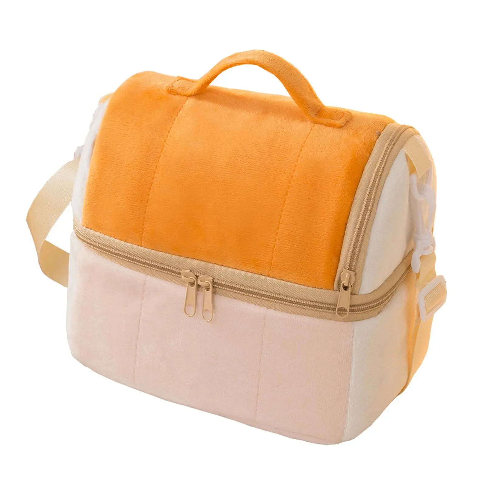 Toiletry Bag Shoulder Bag Plush Handbags Large Capacity Cosmetic Storage Bag