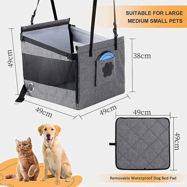 Safety Pet Car Seat Bag Pet Supplies Dog Mat Blanket Cat Accessories  Waterproof Double Thick Mesh Hanging Bags Folding - AliExpress