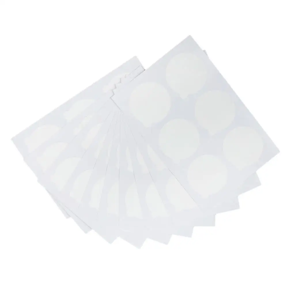 60Pcs Disposable Eyelash Extension Adhesive Glue Pallet Sticker Pads 5cm
