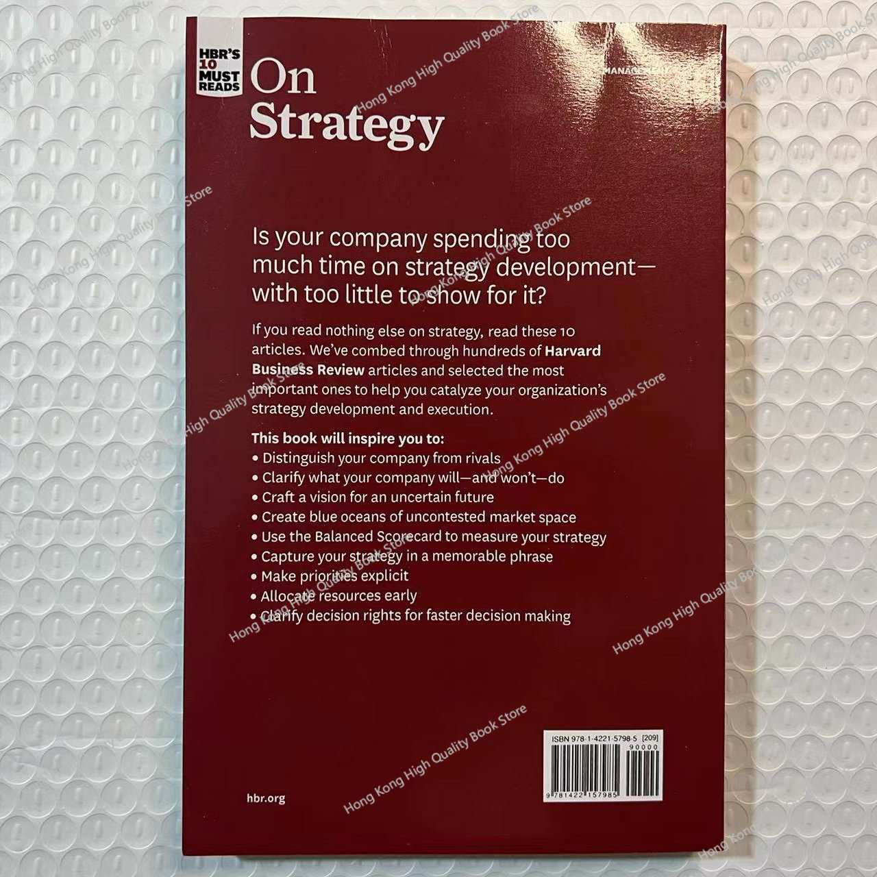 HBR's 10 Must Reads on Strategie Englisches Buch Harvard Business Review Business Management Learning Reading Books for Adlut – Detail 2