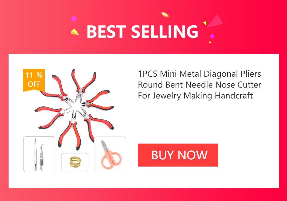 1Pcs Multi-functional Manual Pliers Oblique Mouth Pointed Scissors Pliers For DIY Making Mini Jewelry Tools Supplies Wholesale