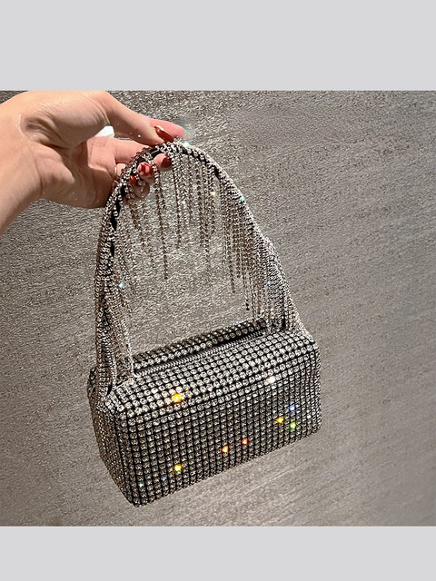 Swarovski Crystal Soft Mesh Evening Bag