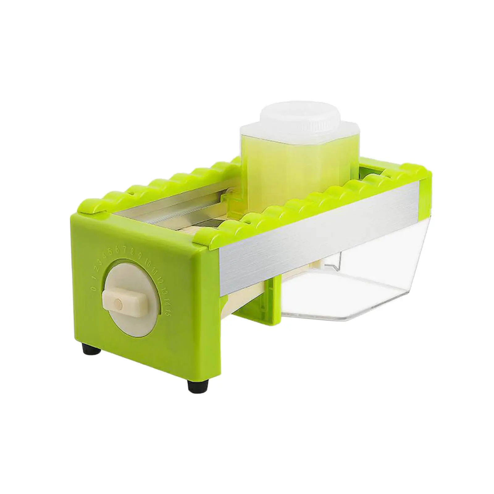 Manual Food Slicer Stable Non Slip Adjustable Thickness for Daily Household