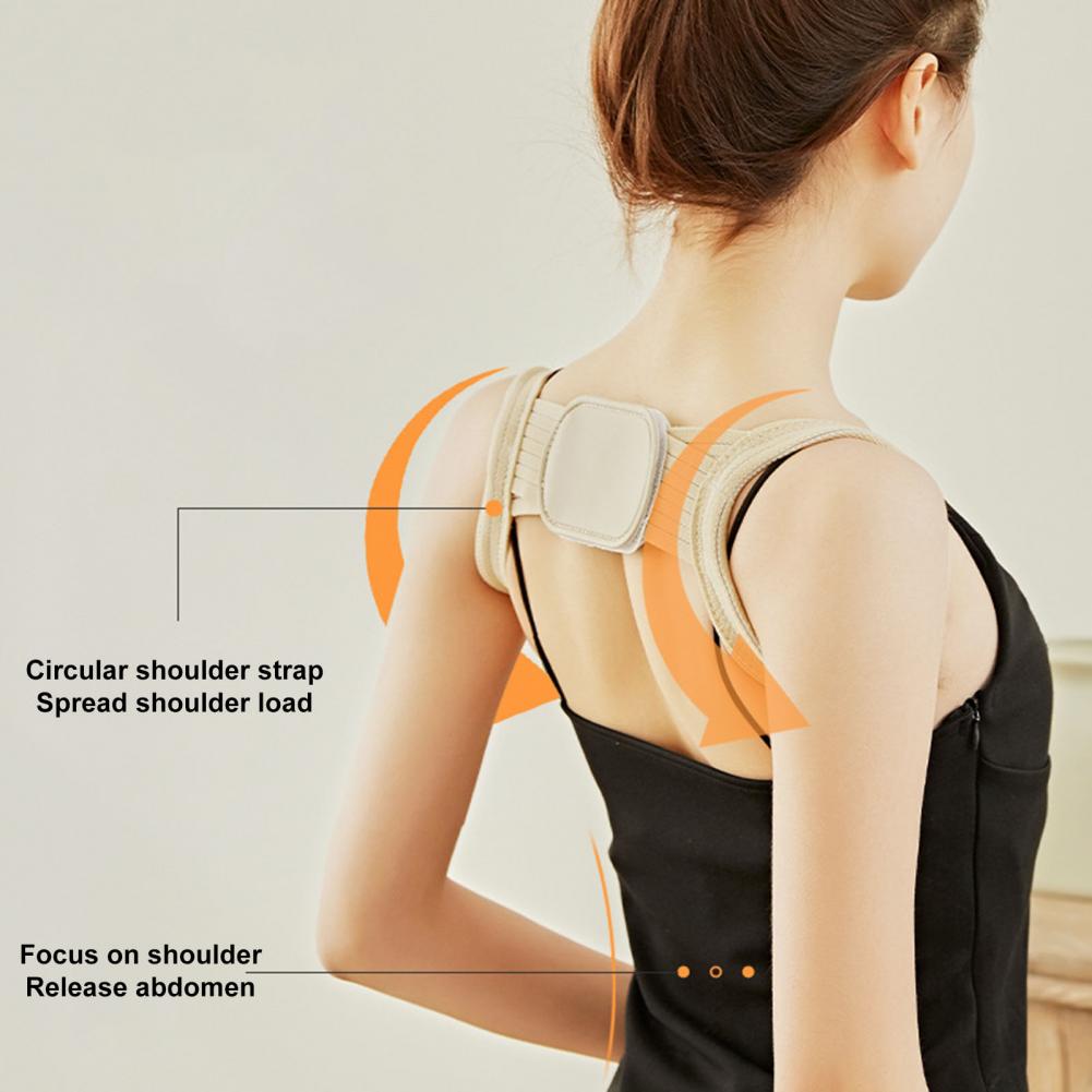 Description Picture 4 of itemBack Posture Correction Belt Hunchback Prevention Clavicle Back Support Gym Yoga Pain Relief Posture Corrector Chest Support