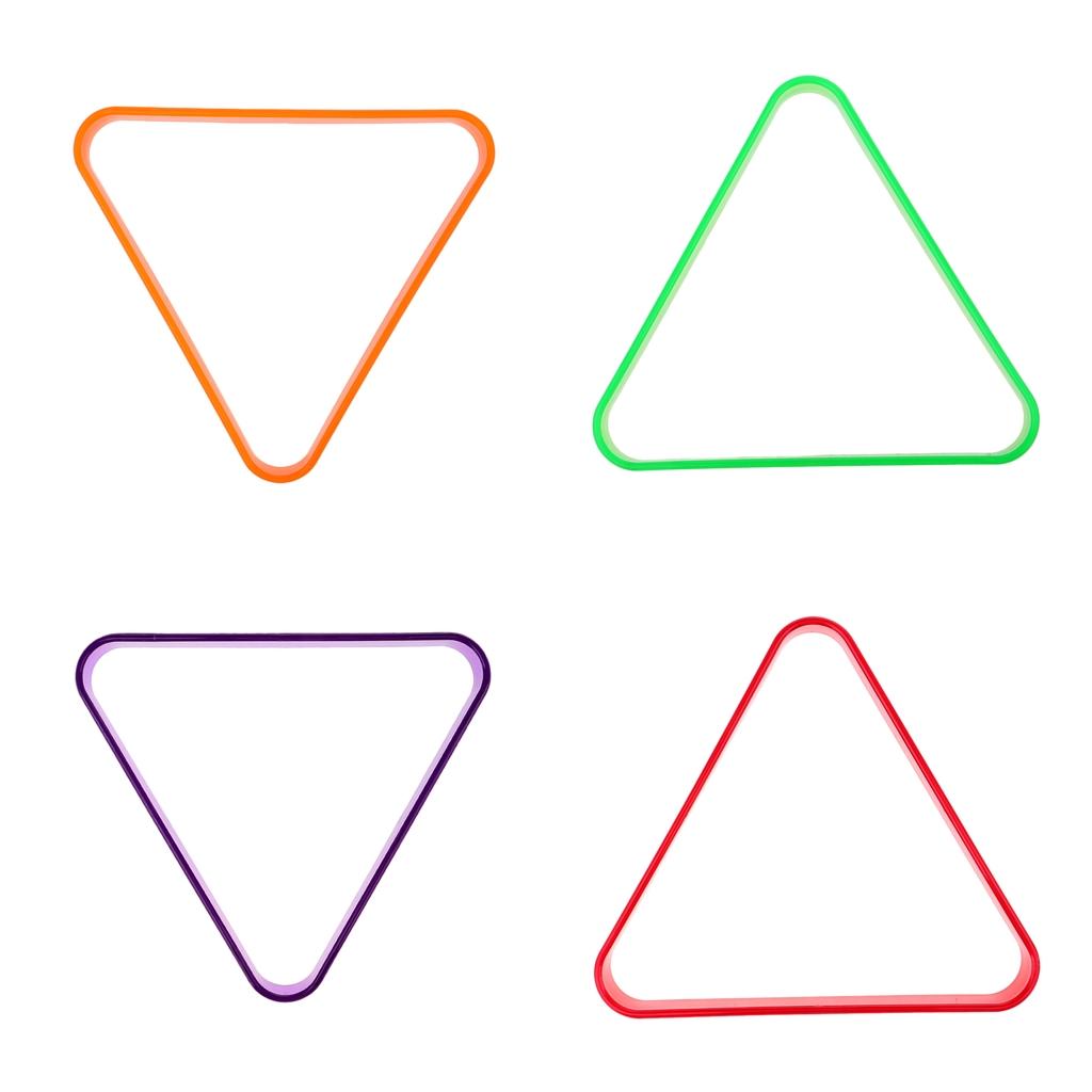 Plastic 8-Ball Billiard / Pool Table Triangle Rack Provides a Durable and Stylish Addition to Your Game Room Plastic 8-Ball Billiard / Pool Table Triangle Rack Provides a Durable and Stylish Addition to Your Game Room