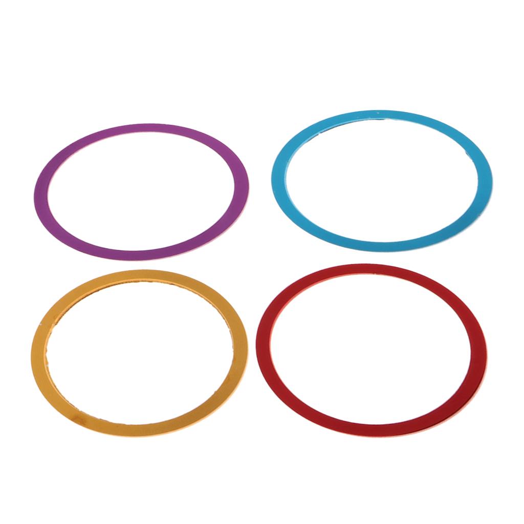 Locking Nut Fishing Reel Seat Rod Building Decorative Trim Ring Loop Hoop Repair Part