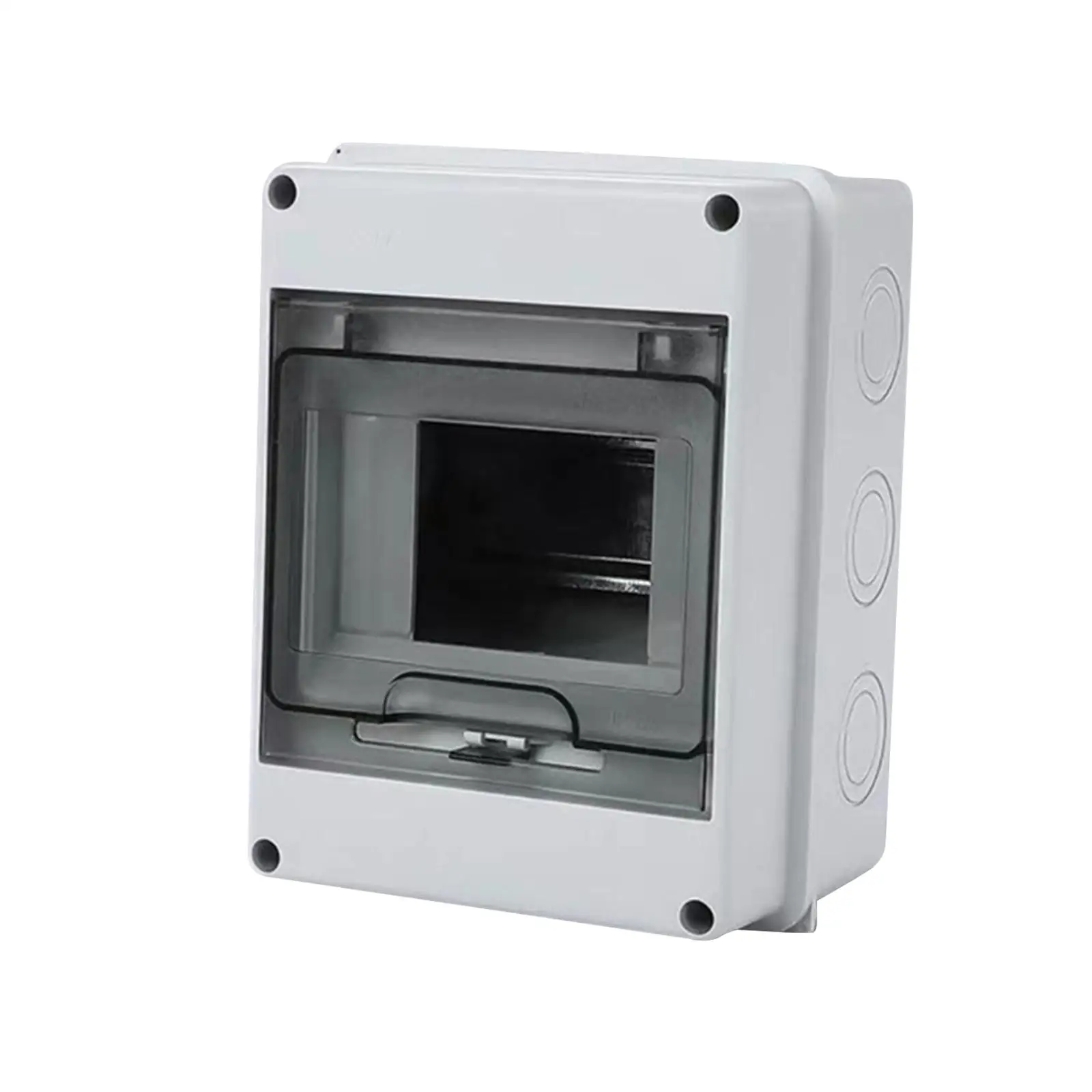 Power Distribution Box High Performance for Indoor Outdoor Professional Transparent Cover Waterproof Circuit Breaker Box