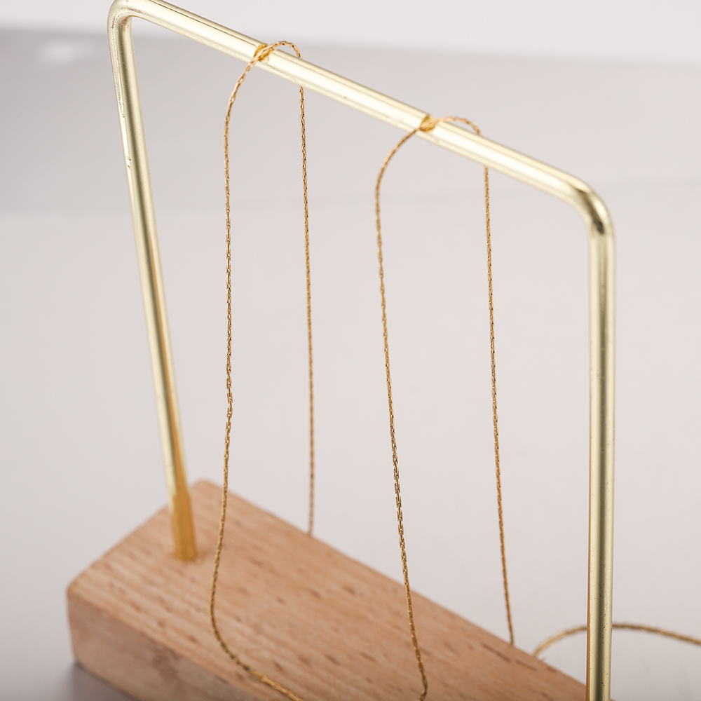 2 m Edelstahl kleine Kabel vergoldete Ohrringkette 0,5 mm Seilketten für DIY Schmuckherstellung Zubehör Halskette Großhandel – Detail 5