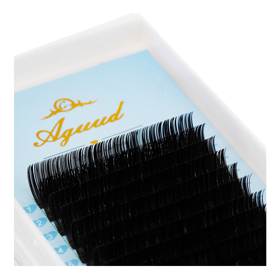 Best of AGUUD C CC D DD Eyelash Extension Individual Premium Fake Mink Silk Lashes Extension Supplies Regular Eyelashes For Professional Reviews & Tips