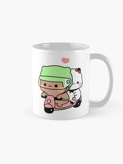 Panda And Brownie Bear Couple Classic Mug Simple Coffee Photo Handle Round  Cup Design Gifts Drinkware Printed Image Tea - AliExpress