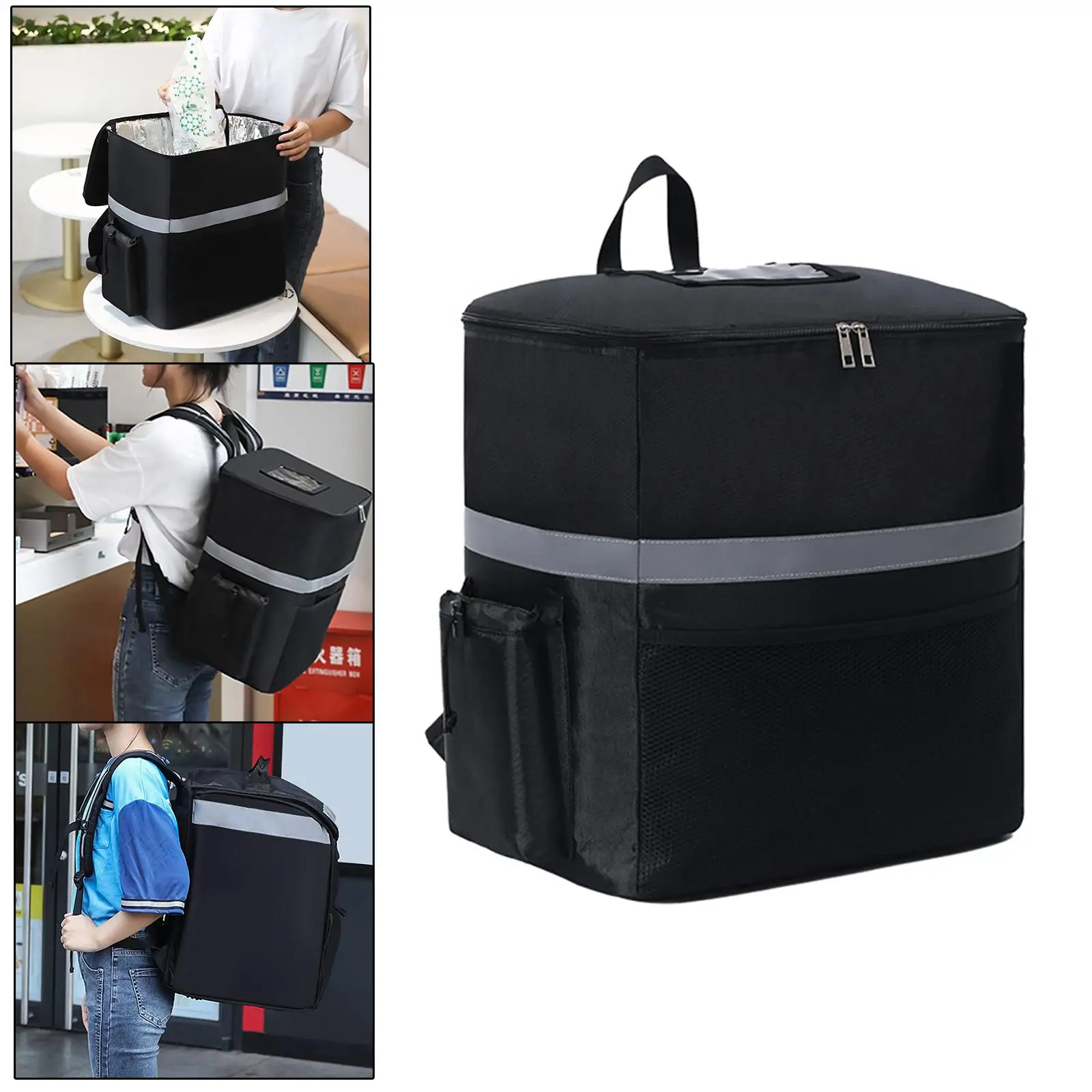 Large Food Delivery Backpack  Bag Refrigerator Box for Home Outdoor