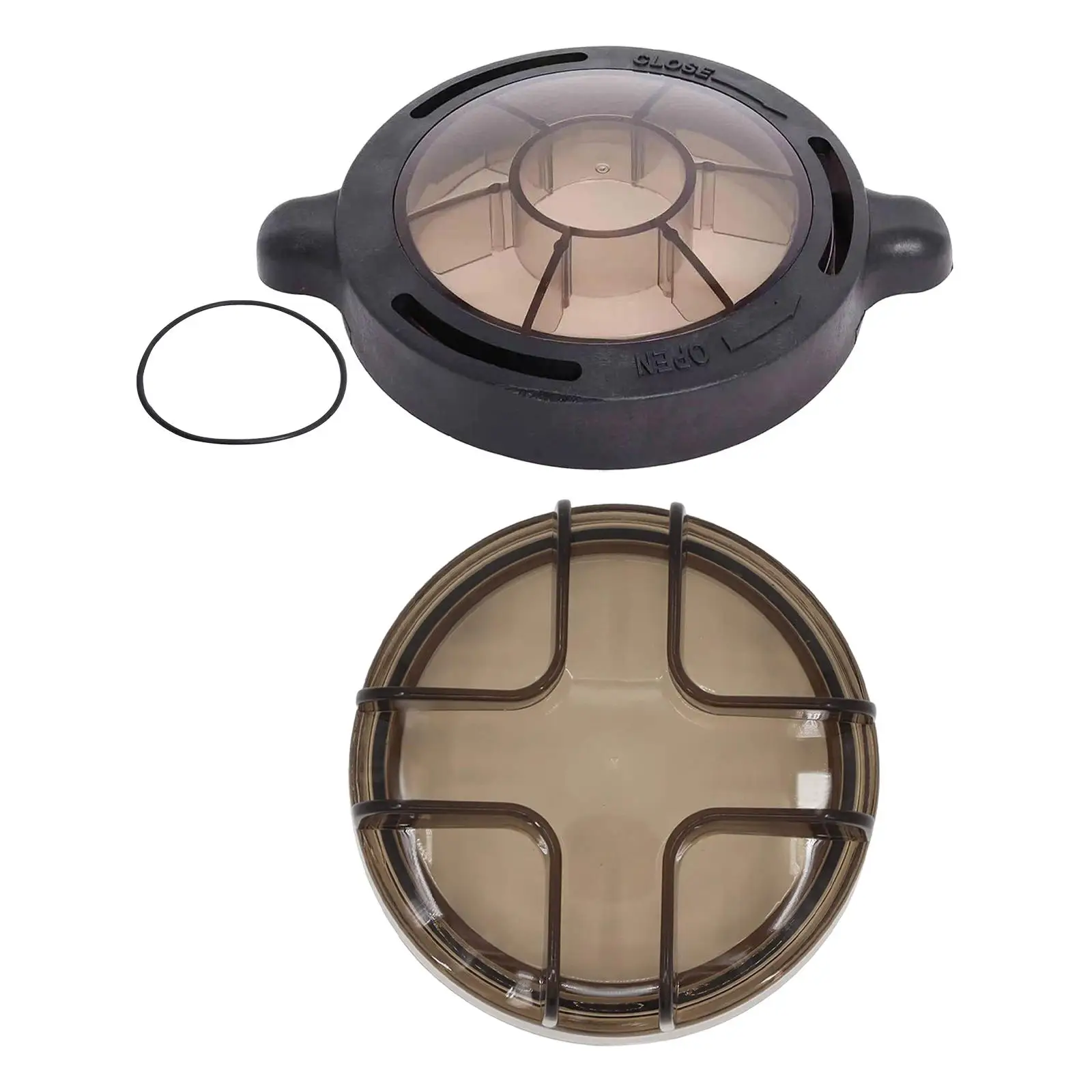 Swimming Pool Pump Strainer Lid Strong above Ground Swimming Pool Pool Strainer Lid Threaded Strainer Lid Cover for 72743 72744