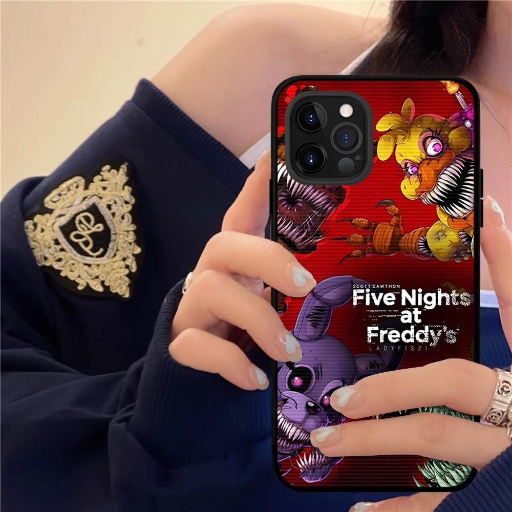 Чехол для телефона Fnaf Animatronics для iPhone 14 13 12 Mini 11 Pro XS Max  X XR SE 6 7 8 Plus, мягкий силиконовый чехол | AliExpress