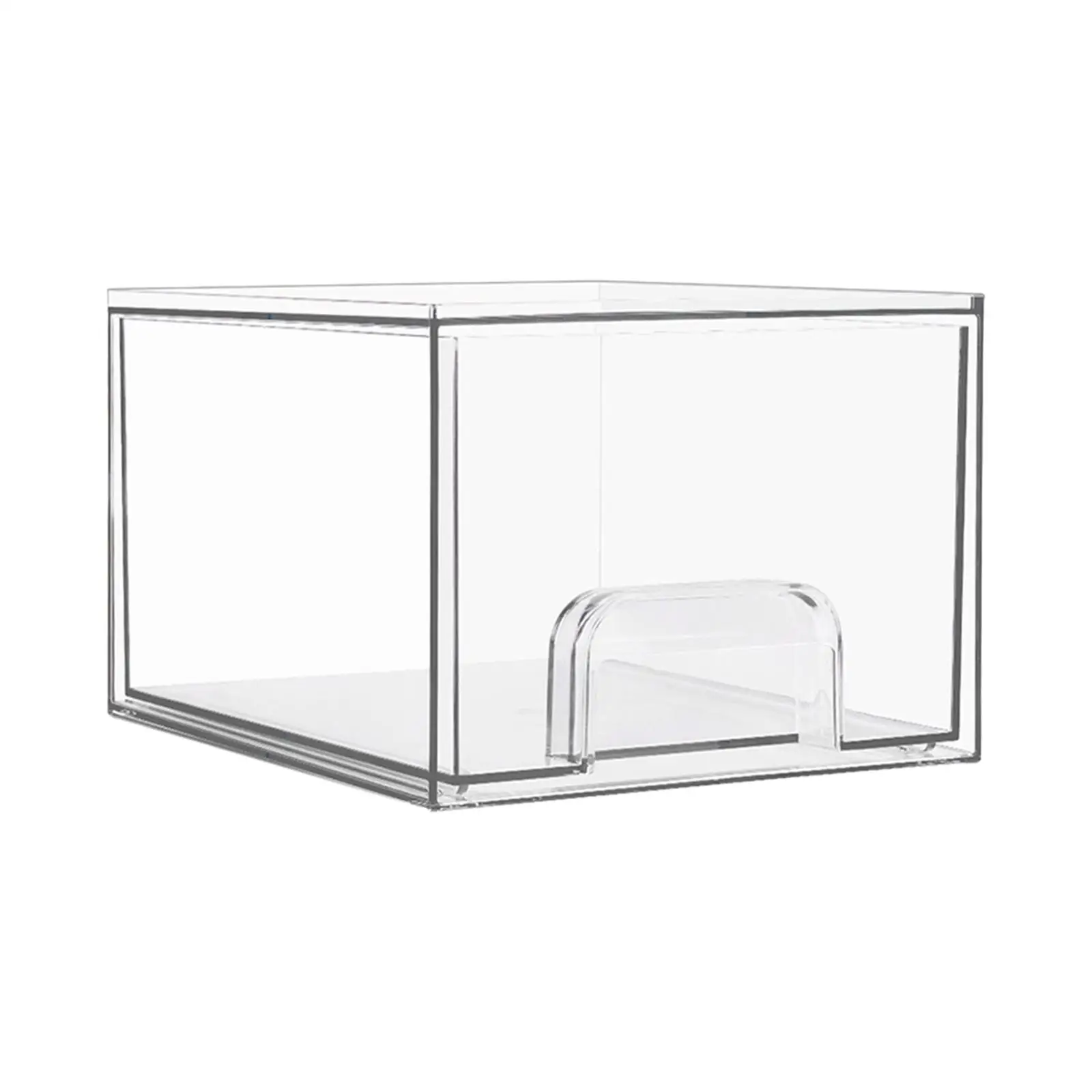 Makeup Organizer Storage Drawer Clear Cosmetic Display Case for Home Organization and Storage Dresser Countertop Vanity Pantry