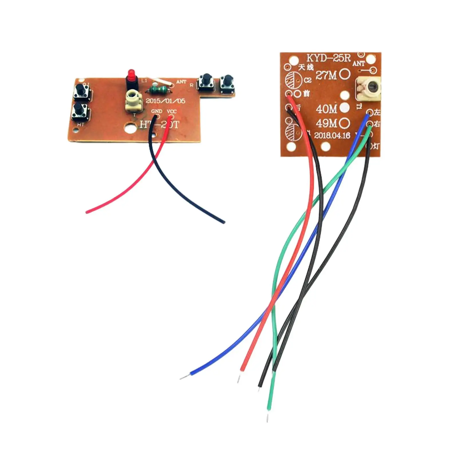 Trnsmitter Bord nd Receiver Bord Circuit Bord ccessories for RC Toy RC Replcement Prt 27MHz for RC Cr Prts Replcement