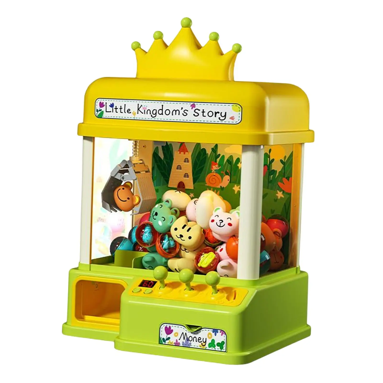 Claw Machine Prize Dispenser Gift Dolls Machine for Indoor Children