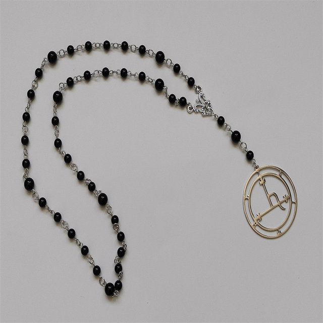 Lilith Prayer Beads Pagan Prayer Beads Goddess Rosary Witch’s Ladder Witches Rosary Meditation Beads Female Empowerment Hellenic popular Altar