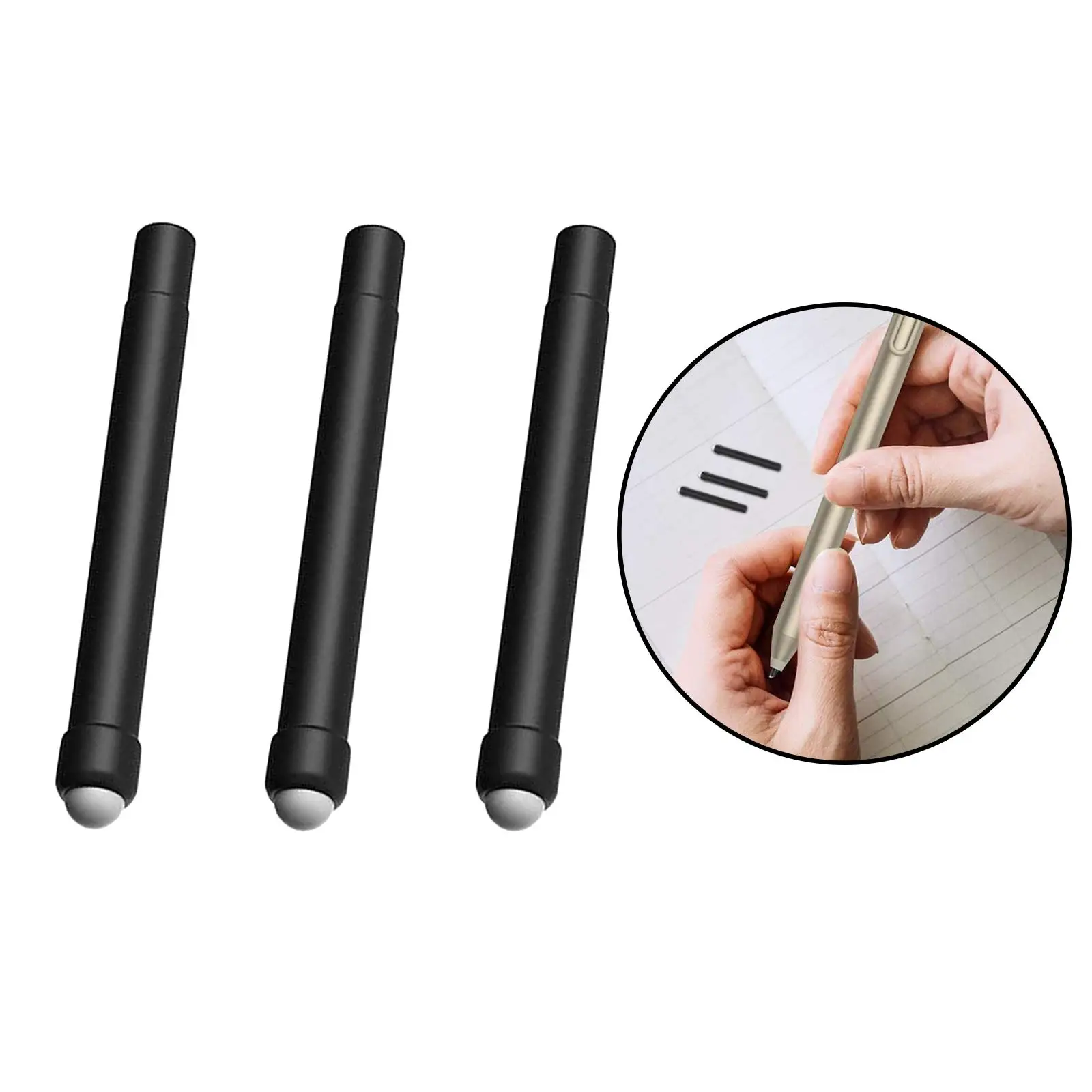 3x Stylus Pen Tips HB Type Refill for Microsoft Surface Pro 7 6 5 4 Book Stylus Pen Disc Tips