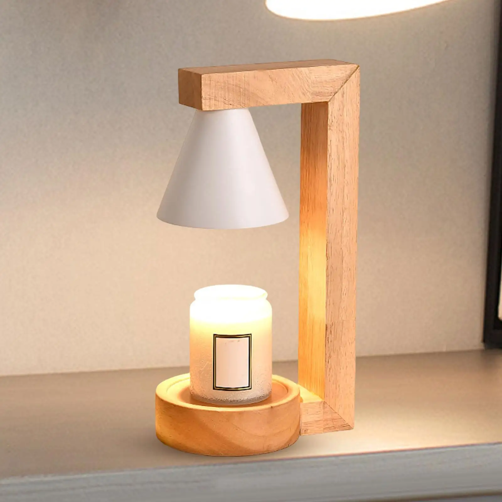 Nordic Candle Melter Heater Bedroom Decor Bedside Lighting Table Light