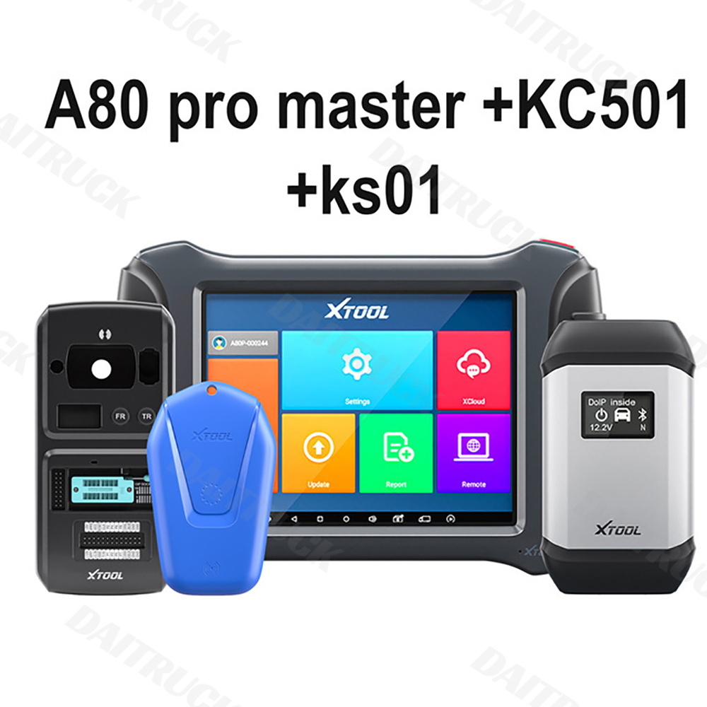 Автомобильный диагностический сканер XTOOL A80 pro Master с KC501 KS01  OBD2, VCI J2534 | AliExpress