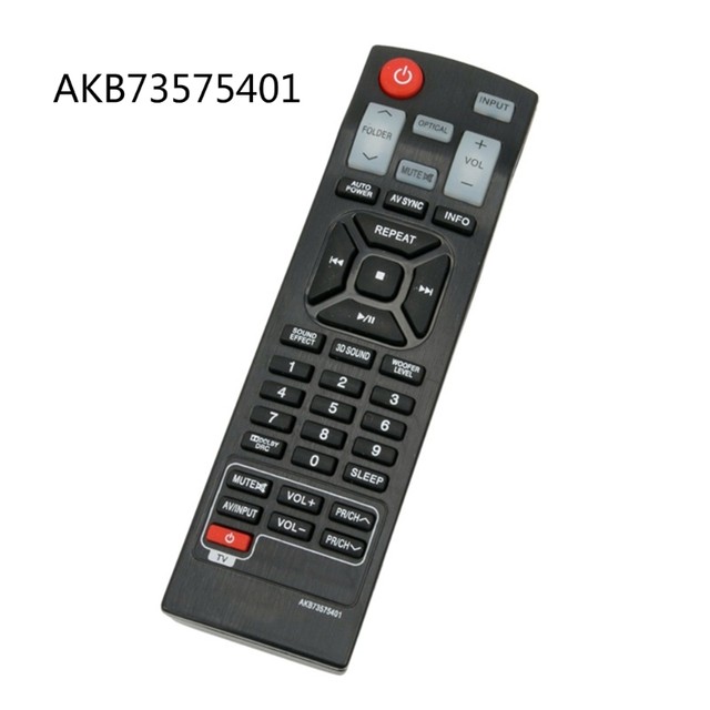 AKB73575401 Replace Remote Control for lg Home Sound Bar NB5540 NB4540  NB3530A