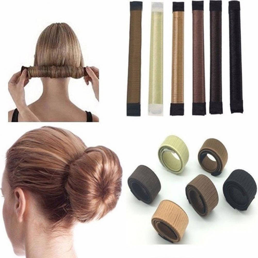 Best of Women Hair Bun Maker Easy Magic Donut Styling Band Twist Updo Holder DIY Tool Hair Styling Reviews & Tips