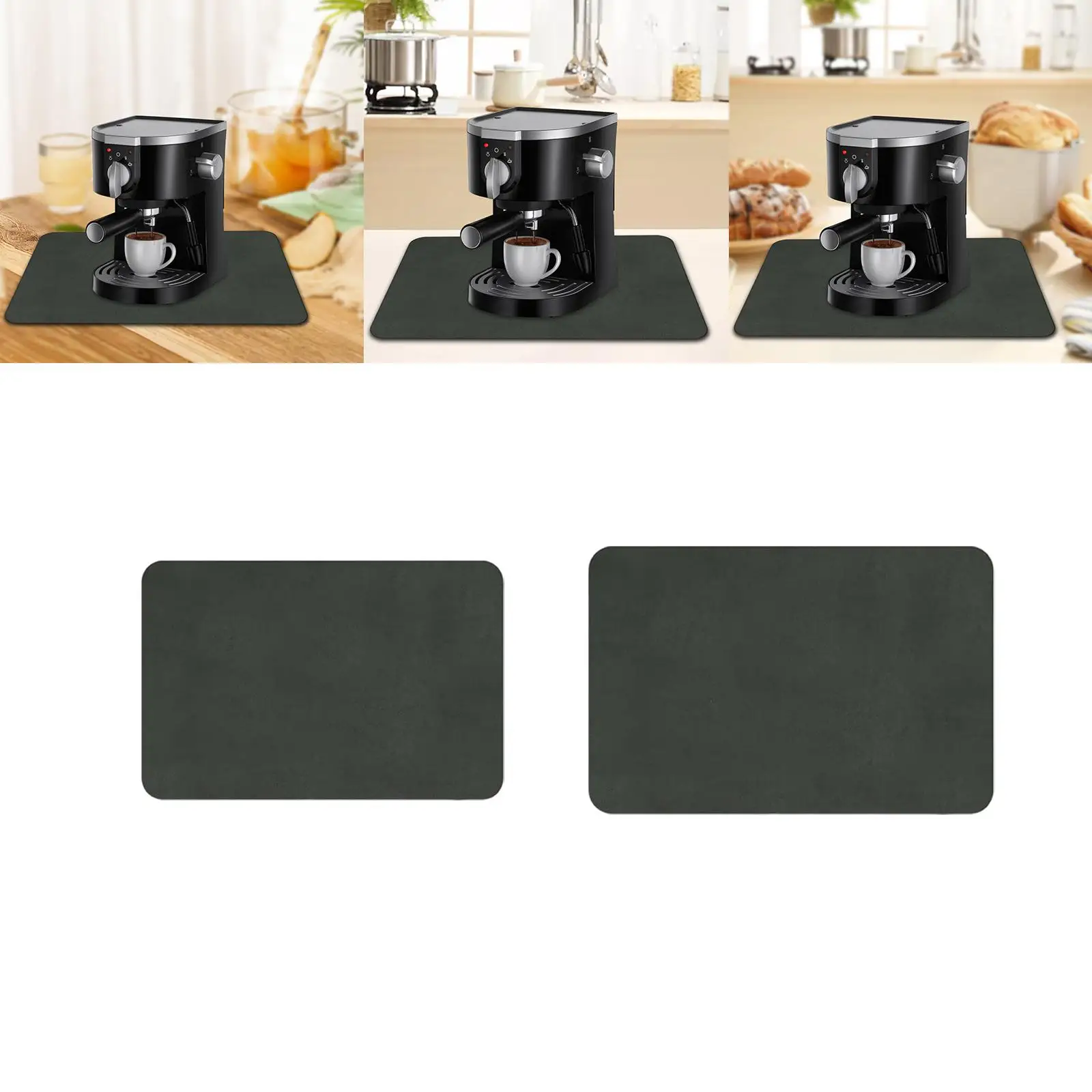 Coffee Mats Coffee Machine Counter Pad Pet Mat for Coffee Bar Accessories