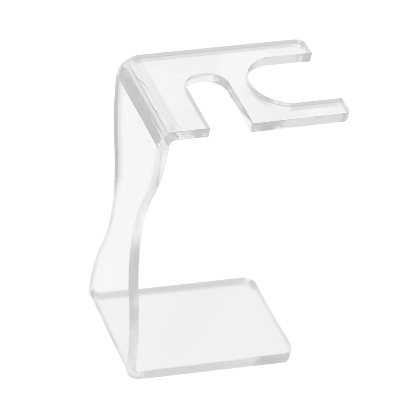 Manual Shaver Stand Holder Rack Acrylic Material Stable Bottom Sturdy Multipurpose Height 11.2cm Accessory for Boyfriend