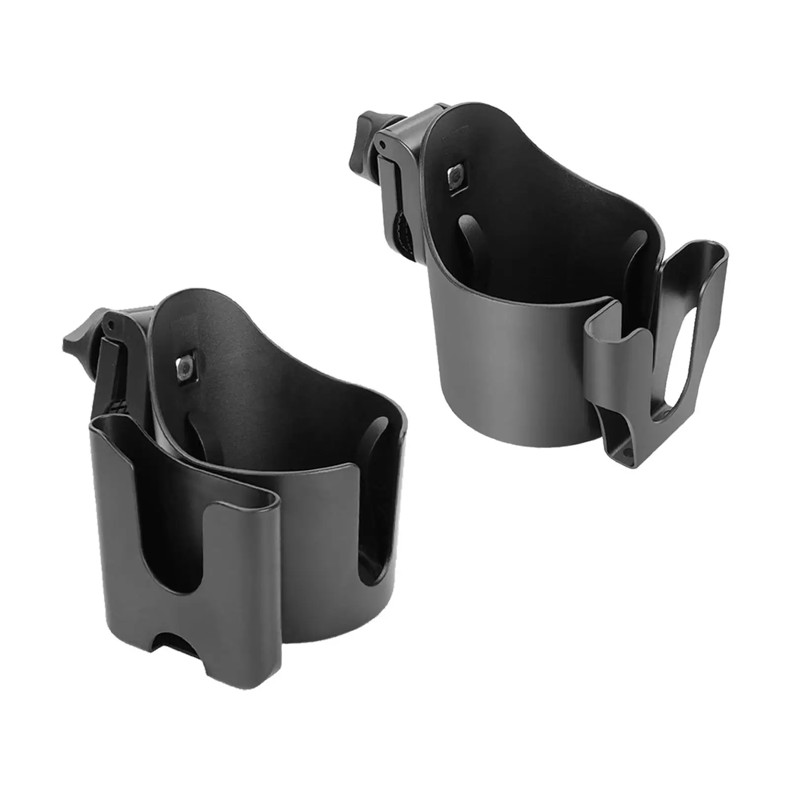 Universal Pram Cup Holder Phone Accessories, with Adjustable Clip Organizer Non Slip for Pushchair Drink Car