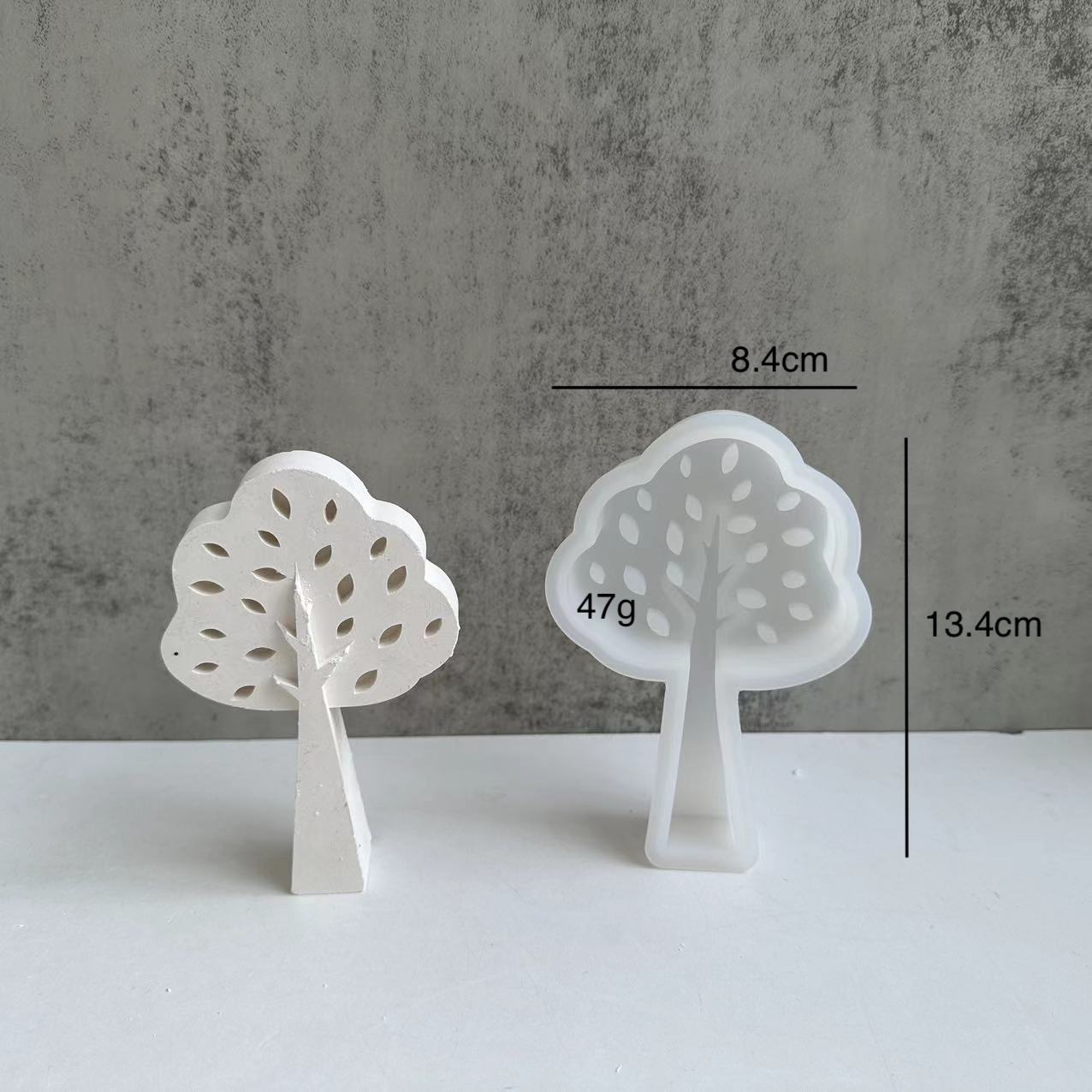 Description Picture 5 of itemSmall Tree Silicone Candle Mold for Handmade Desktop Decoration Gypsum Resin Aromatherapy Candle Silicone Mould Soap Mold