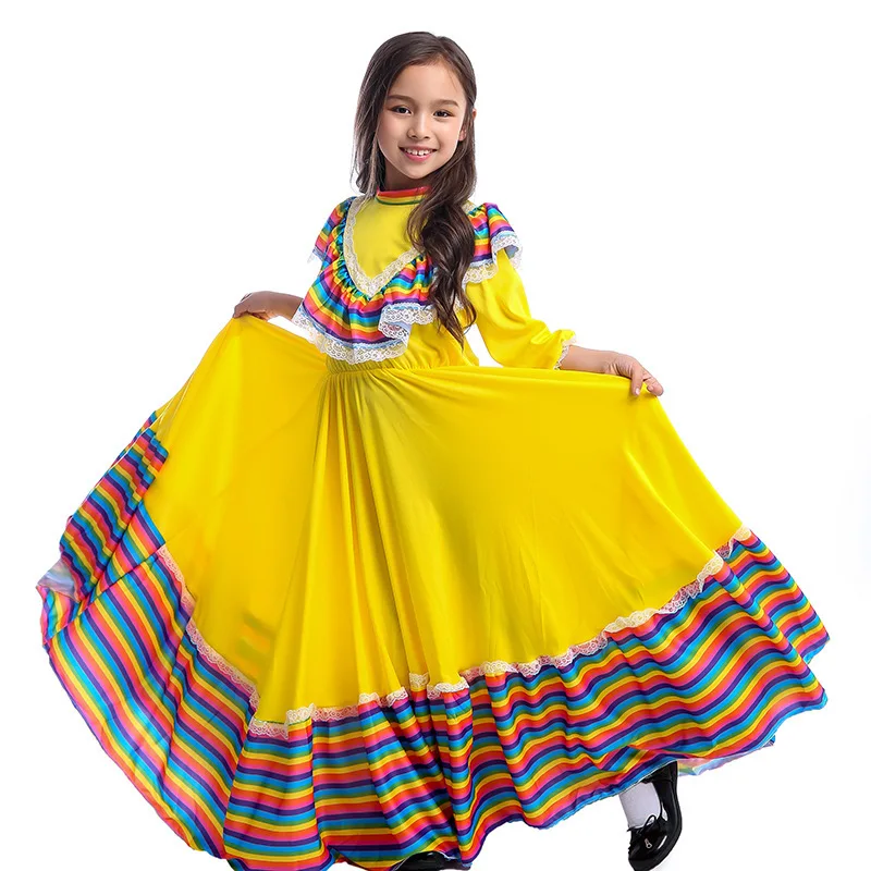 Классические мексиканские костюмы для девочек