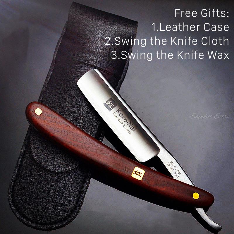 Best of S45C Carbon Steel Straight Razor Barber Shop Sandalwood Handle Razors For Male Shaving Knife Men&#039;s Safety Shaver Razors G1120 Reviews & Tips