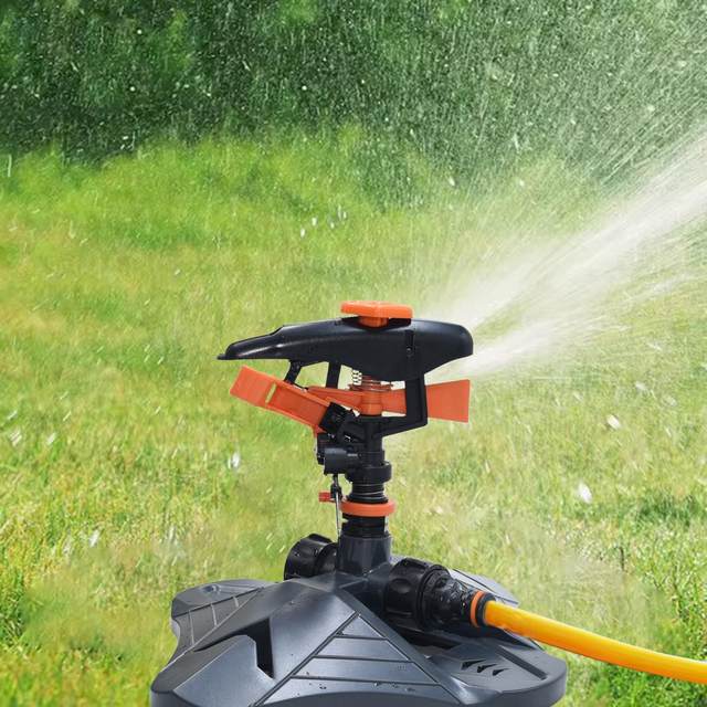Water Sprinkler Rotating Upgrade Adjustable Lawn Sprinkler Garden Tool Garden Hose Sprinkler for Plants Garden Lawn Yard