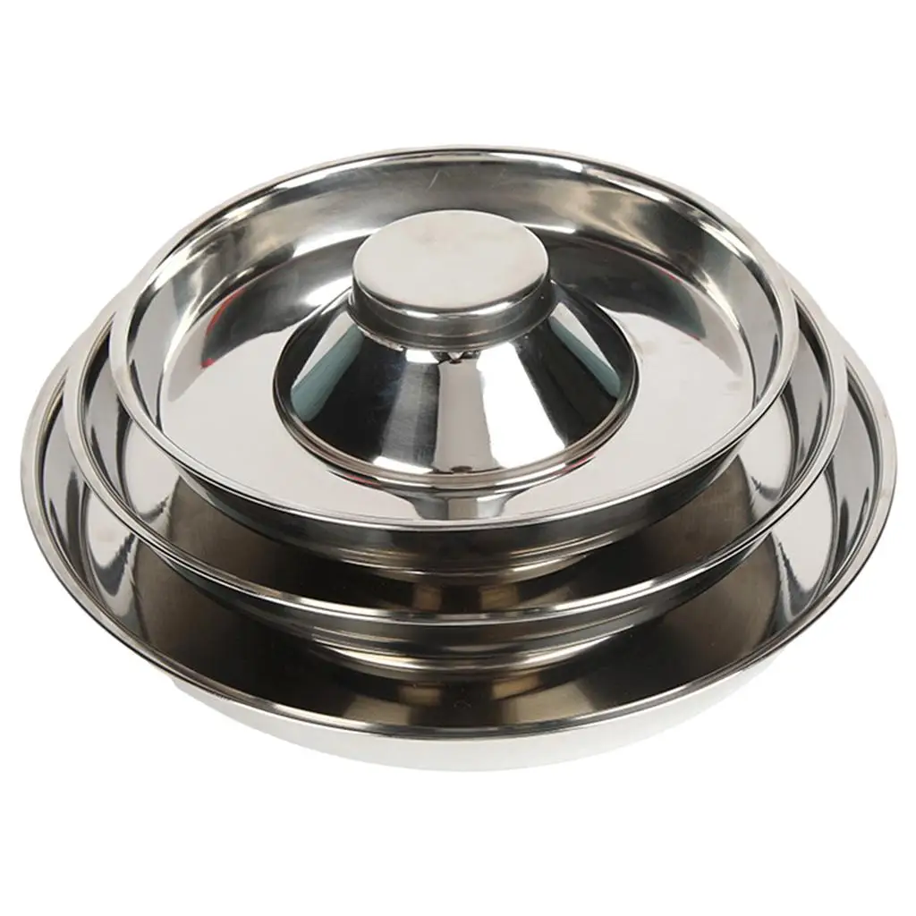 Premium dog  Slow Bowl Stainless Steel Bowls for Food or water Dish for Large Medium Small Dog Puppy Cat and Kitten