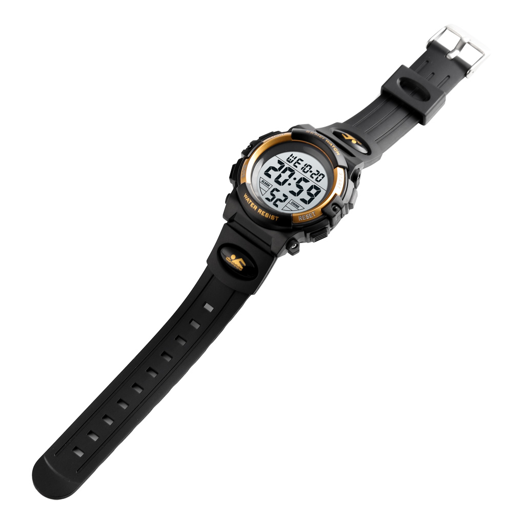 Skmei LED Light Display Digital Children's Watches For Boys Girls Watch Alarm Clock 5Bar Waterproof Kids Wristwatches 1266