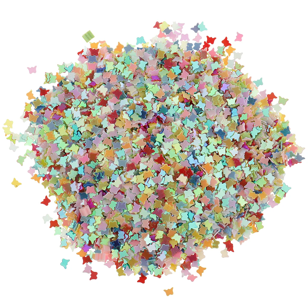 Colorful Butterfly Table Confetti Wedding Scatters DIY 3x3mm
