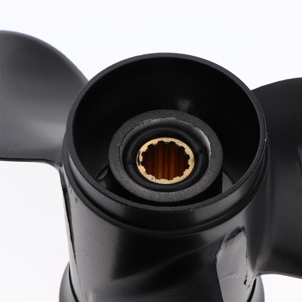 Ouboard Aluminum Propeller for 2 Stroke 6HP M6B / 8HP M8B / 9.8HP M9.8B