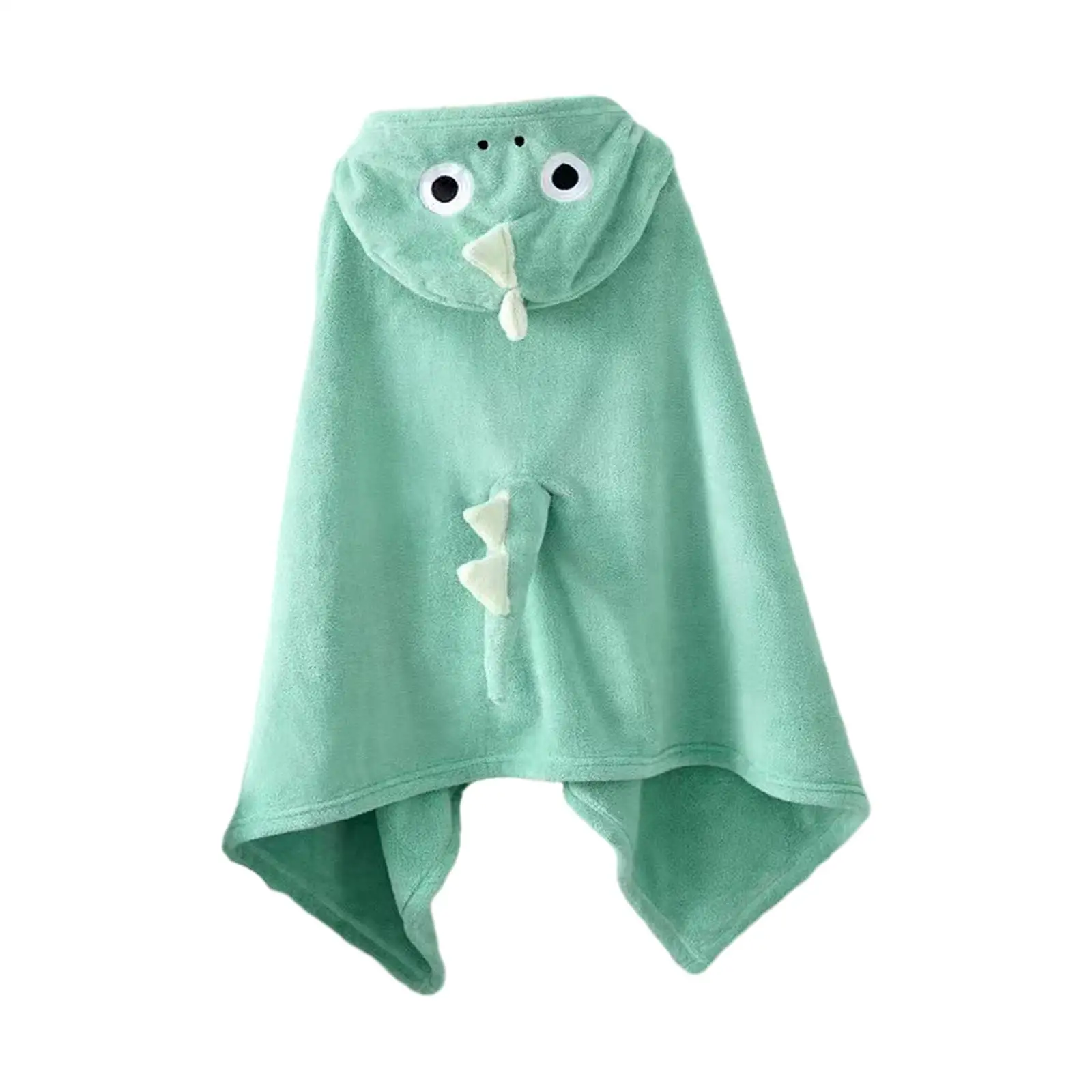 Toddlers Bathrobe with Hood Lightweight Sleep Suit Breathable Kids Bath Towel