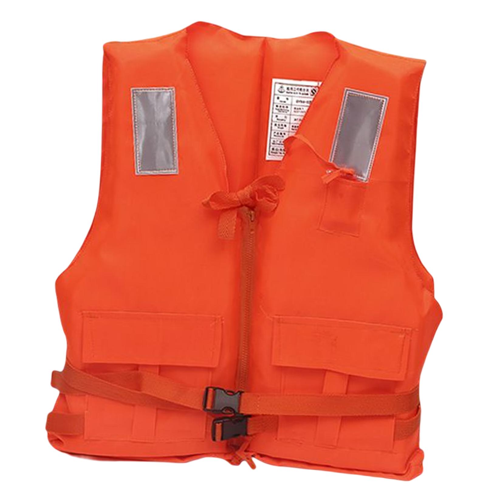 Outdoor Life Jacket Fly Fishing Jacket Reflective Buoyancy Aid Adult Life Vest Waistcoat for Drifting Surfing Adult Ski Sailing