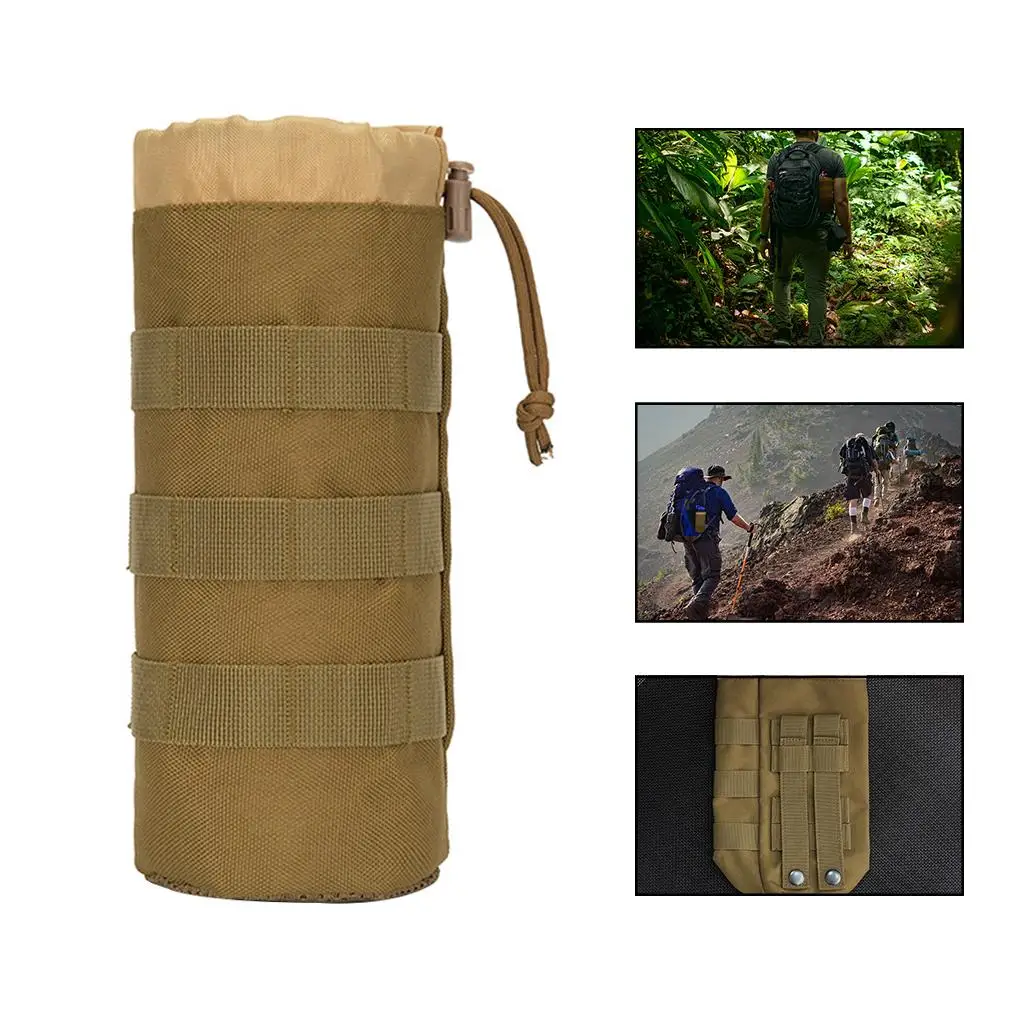 Molle Water Bottle Carrier Pouch Outdoor Bag Accessories