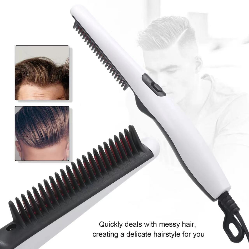 Best of Multifunctional Hair Comb Brush Beard Straightener Hair Straighten Electric Beard Straightening Comb Quick Hair Styler For Men Reviews & Tips