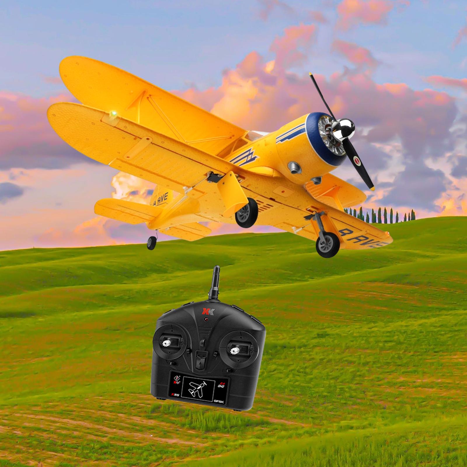 Remote Control Aircraft Foam 150M Remote Control Distance Anti Collision RC Plane Toy for Outdoor Toys for Beginners Boy Gift