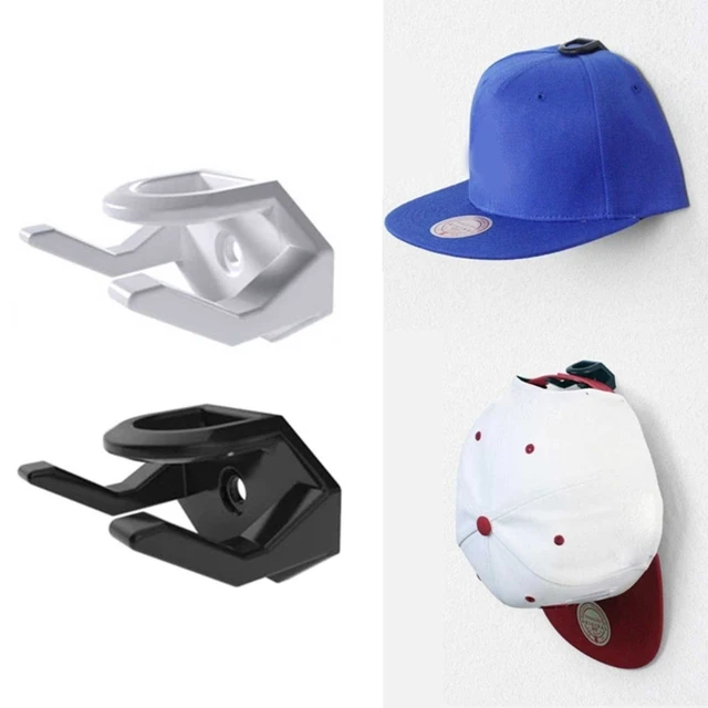 367A 1pc/8pcs Wall Hat Holder Simple Earphone Necklace Storage Adhesive Hook  Traceless Hat Hook Hat Hangers for Baseball Caps - AliExpress