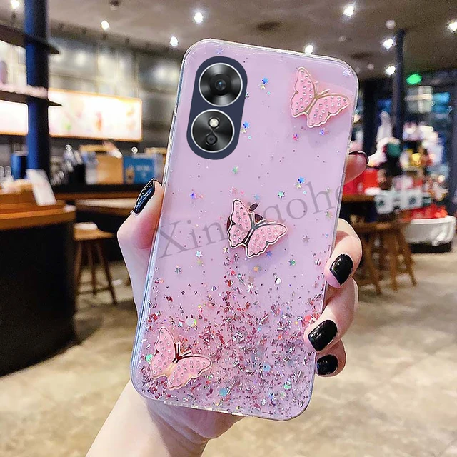 Ready Stock Phone Case For Oppo A78 5g Oppoa78 Luxury Starry Sky  Butterflies Transparent Soft Back Cover - Mobile Phone Cases & Covers -  AliExpress