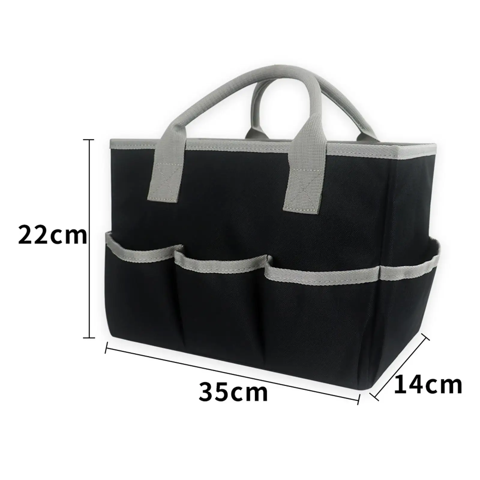 Craft Storage Tote Bag Multi Functional Scrapbook Carrying Case Oxford Fabric Portable Storage Bag for Office Daily Use Travel